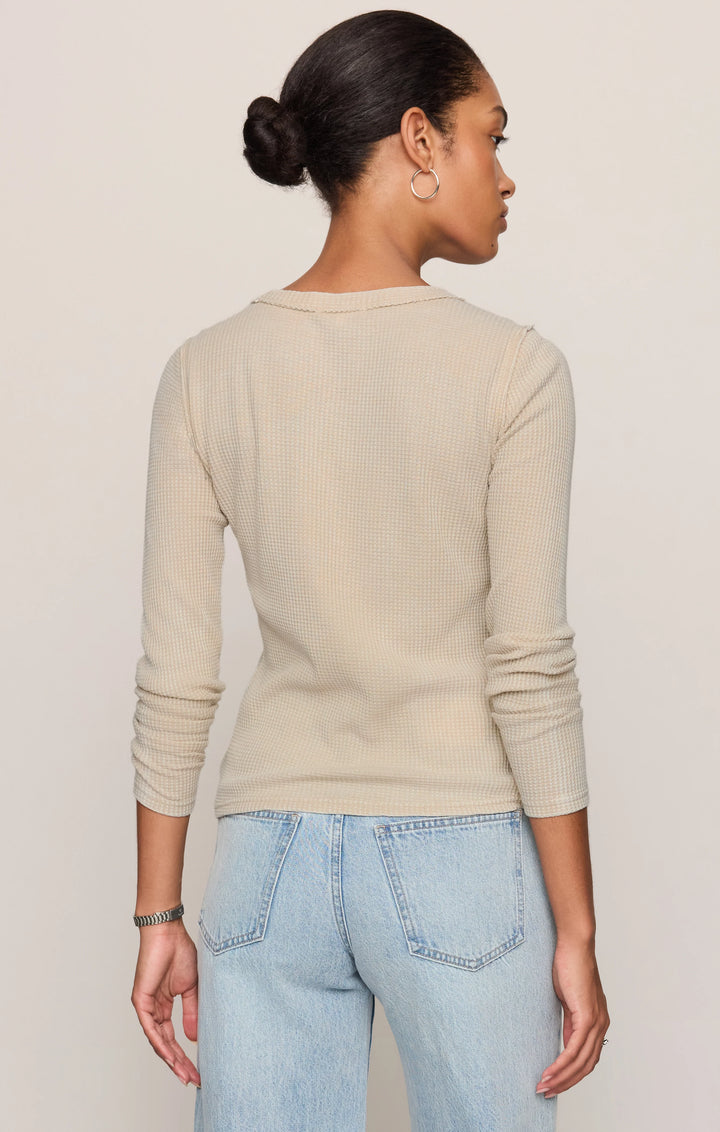 Z-Supply Women's Arlet Mini Thermal Top - Soft Ecru - Sun Diego Boardshop