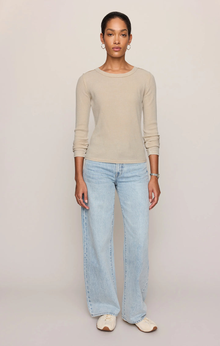 Z-Supply Women's Arlet Mini Thermal Top - Soft Ecru - Sun Diego Boardshop