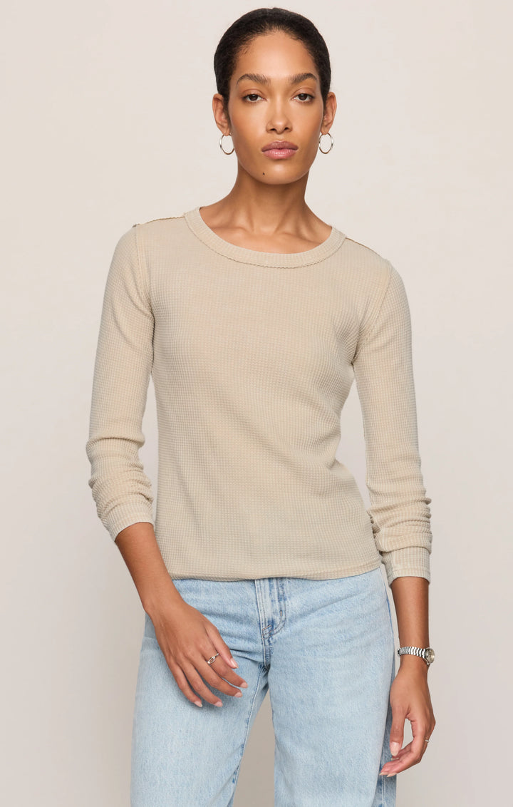 Z-Supply Women's Arlet Mini Thermal Top - Soft Ecru - Sun Diego Boardshop