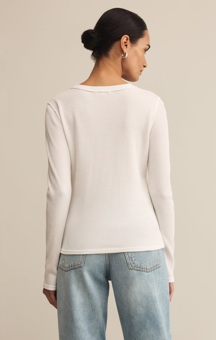 Z-Supply Arlet Mini Thermal Top - White - Sun Diego Boardshop