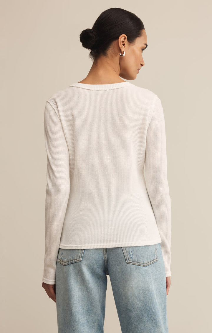 Z-Supply Arlet Mini Thermal Top - White - Sun Diego Boardshop
