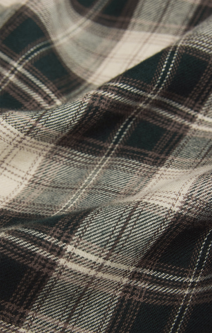 Z-Supply River Plaid Button Up - Garland Green
