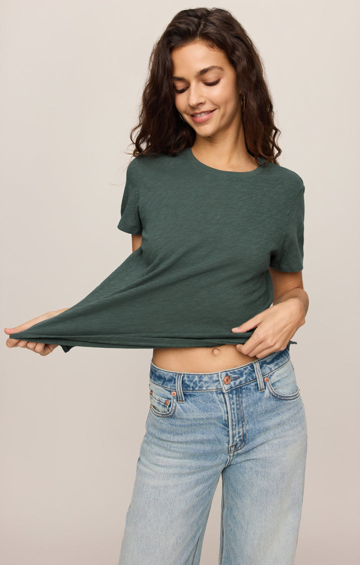 Z-Supply Women's Foundation Slub Tee - Emerald Cove - Sun Diego Boardshop