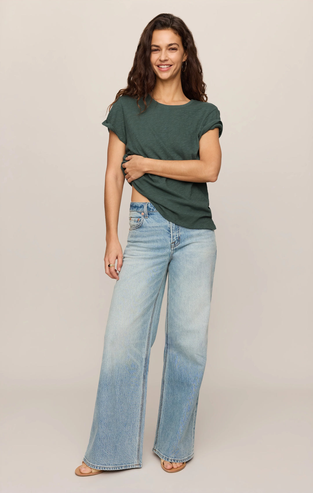 Z-Supply Women's Foundation Slub Tee - Emerald Cove - Sun Diego Boardshop