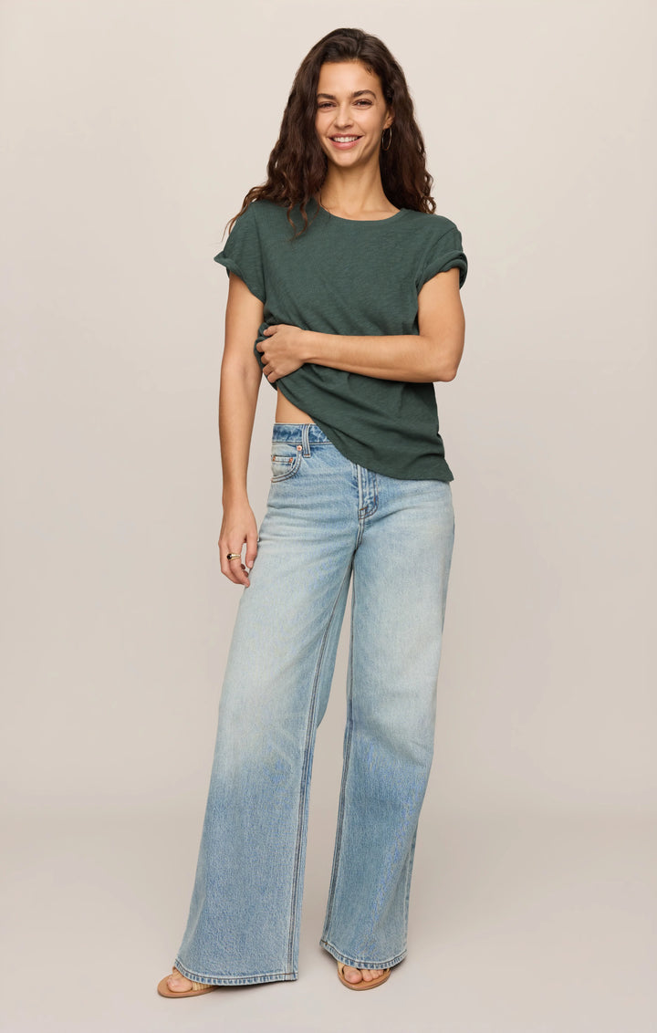 Z-Supply Women's Foundation Slub Tee - Emerald Cove - Sun Diego Boardshop