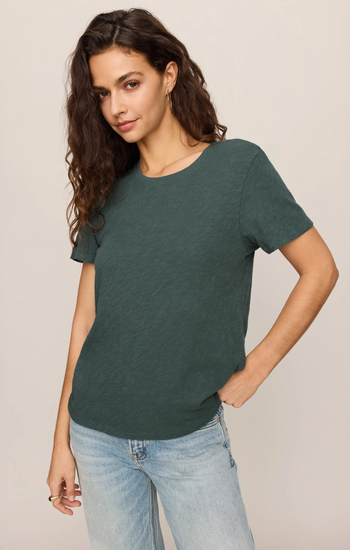 Z-Supply Women's Foundation Slub Tee - Emerald Cove - Sun Diego Boardshop