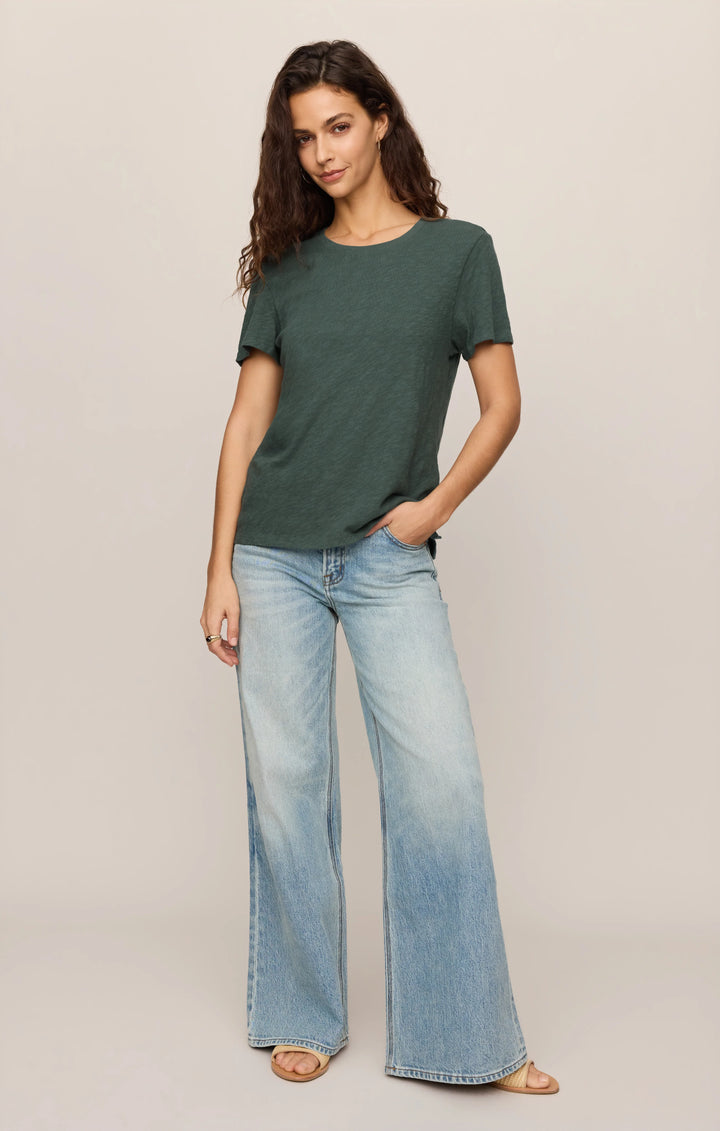 Z-Supply Women's Foundation Slub Tee - Emerald Cove - Sun Diego Boardshop