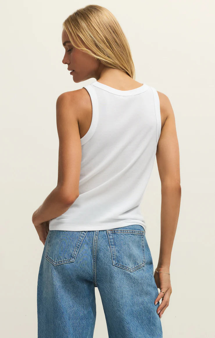 Z-Supply Select Airy Tank - White - Sun Diego Boardshop