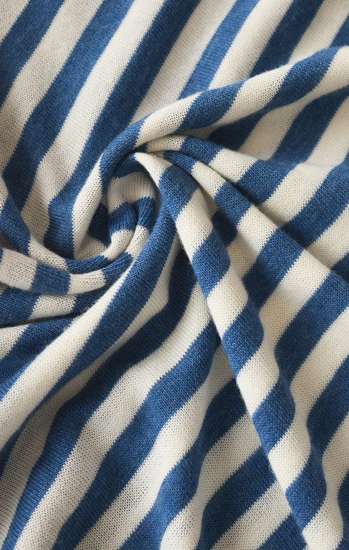 Z-Supply Tourist Airy Striped Tee - Calypso Blue Indigo - Sun Diego Boardshop