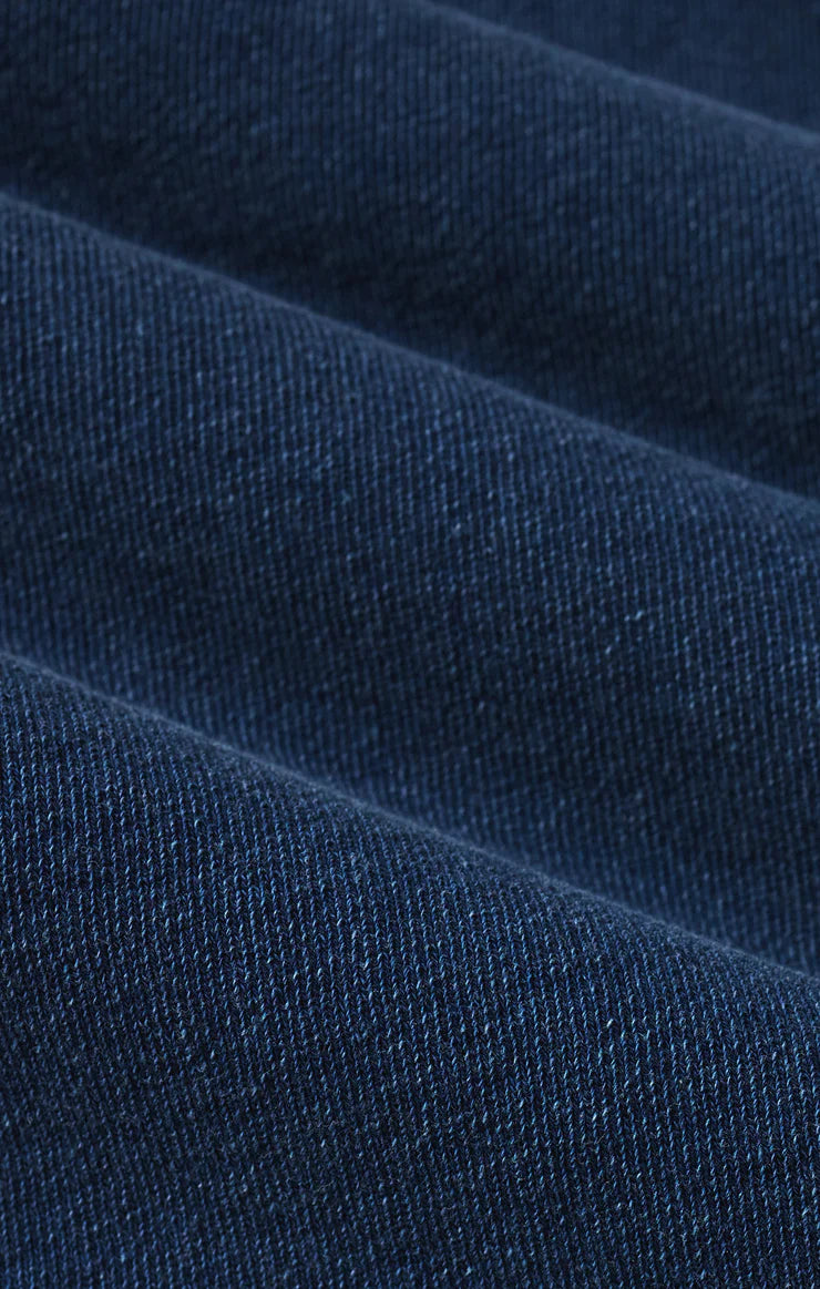 Z-Supply Delphine Knit Denim V-Neck Sweatshirt - Ocean Air Indigo - Sun Diego Boardshop