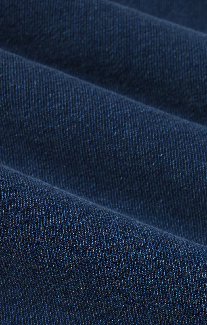 Z-Supply Delphine Knit Denim V-Neck Sweatshirt - Ocean Air Indigo - Sun Diego Boardshop