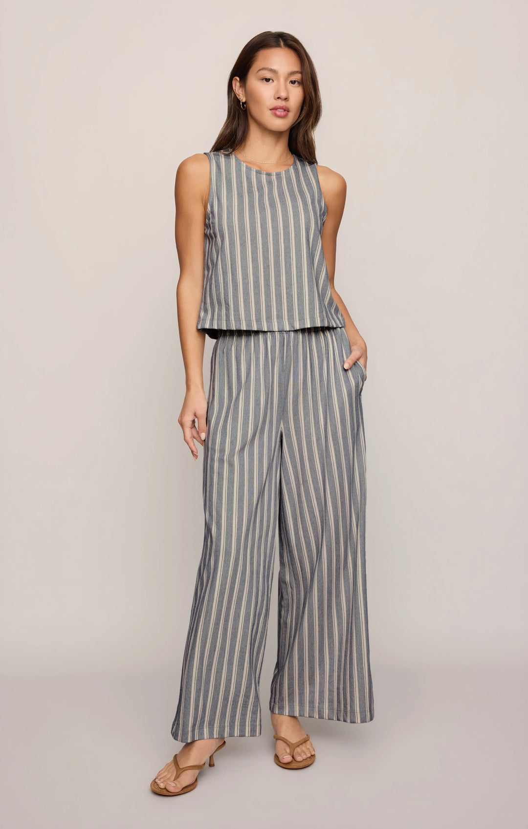 Z-Supply Women's Sloane Knit Striped Tank Top - Summer Stone