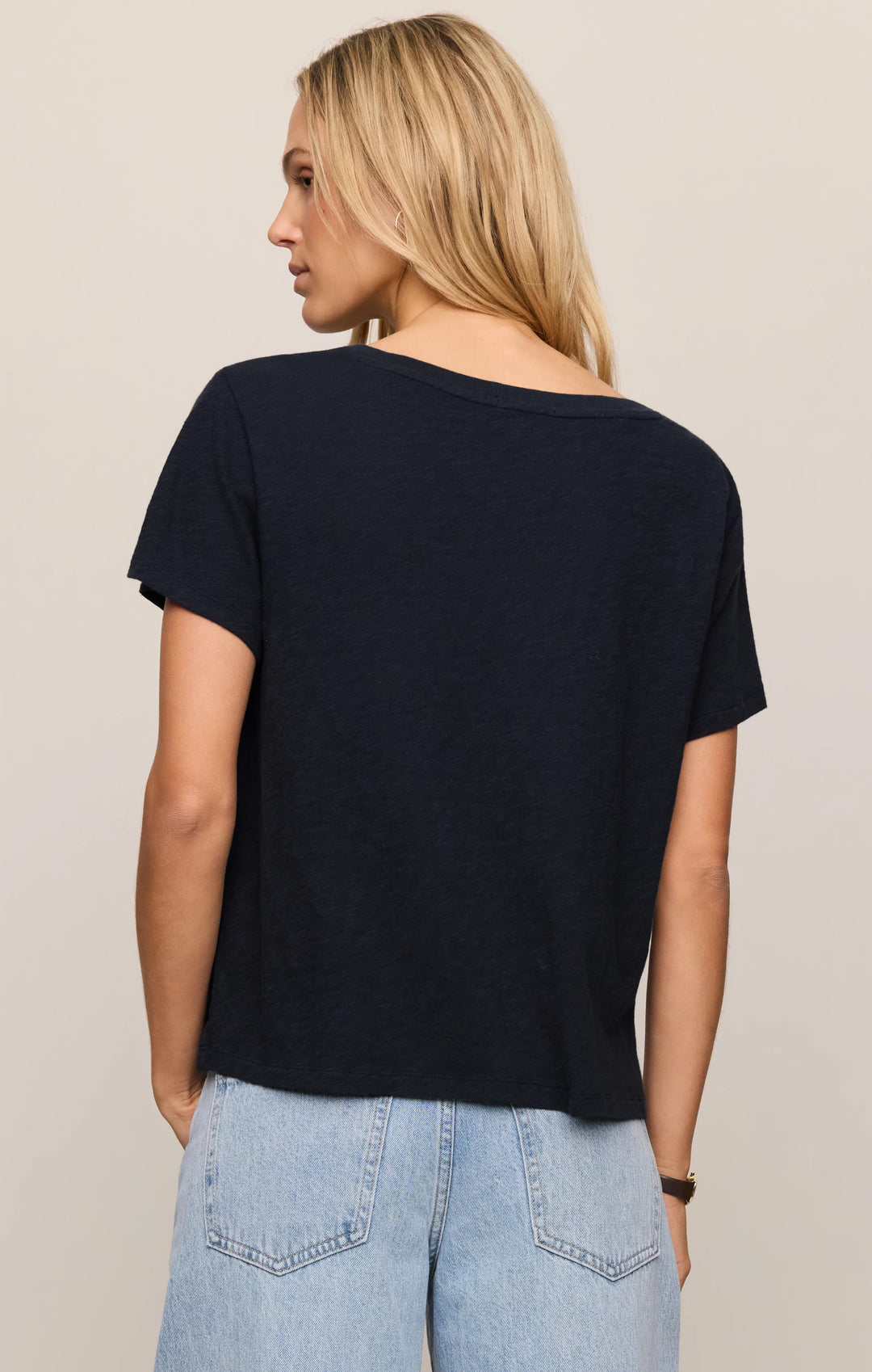 Z Supply Women's Nomad Slub V-Neck Tee - Eclipse - Sun Diego Boardshop