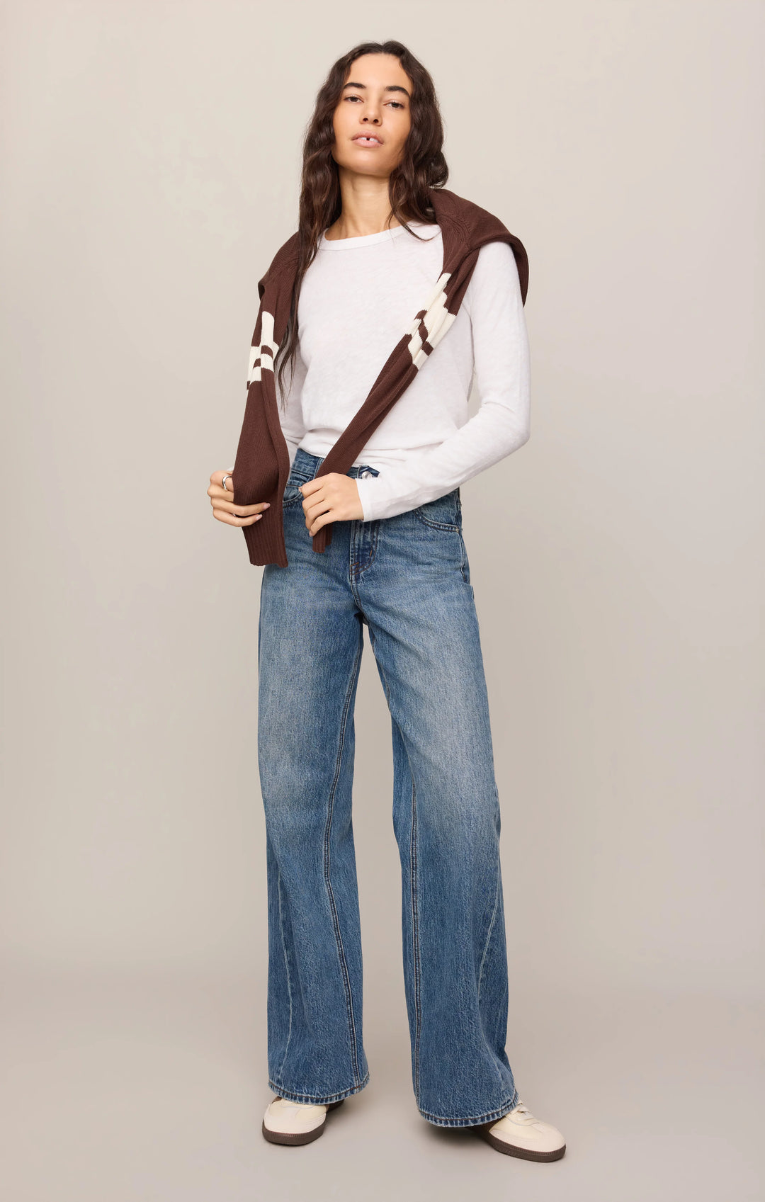 Z-Supply Women's Junie Long Sleeve Tee - White - Sun Diego Boardshop