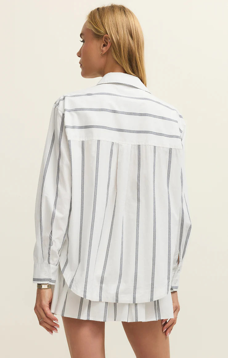 Z-Supply Rolling Hills Shirt - White - Sun Diego Boardshop