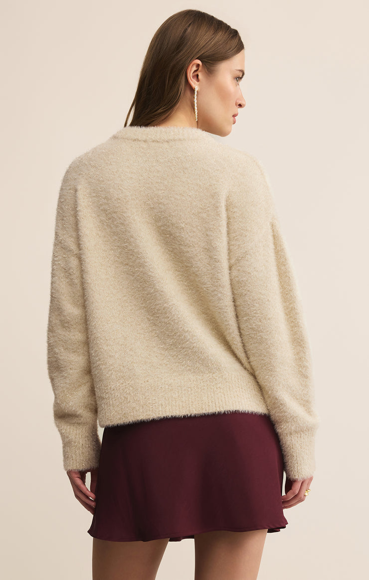 Z-Supply Merry Gold Sweater - Warm White