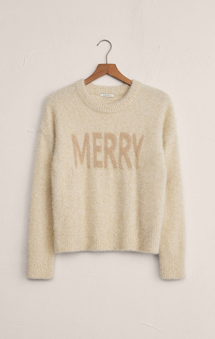 Z-Supply Merry Gold Sweater - Warm White