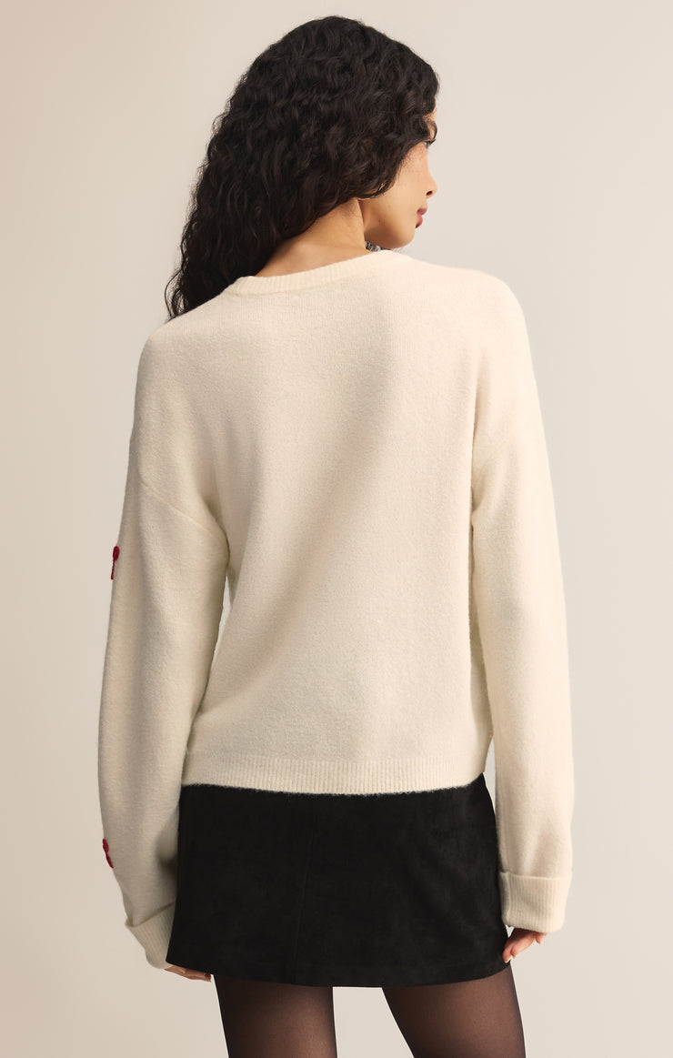Z-Supply Tie The Ribbon Sweater - Warm White