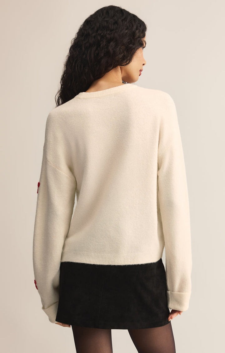 Z-Supply Tie The Ribbon Sweater - Warm White