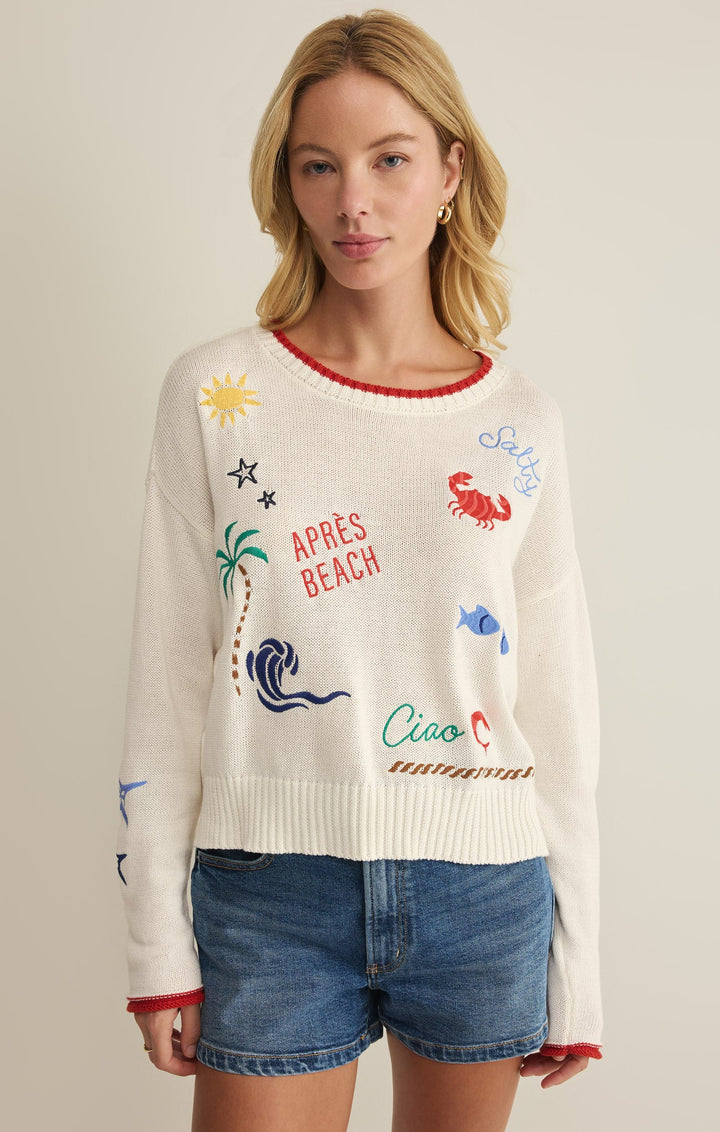 Z-Supply Women's Seas The Day Sienna Sweater - Multi