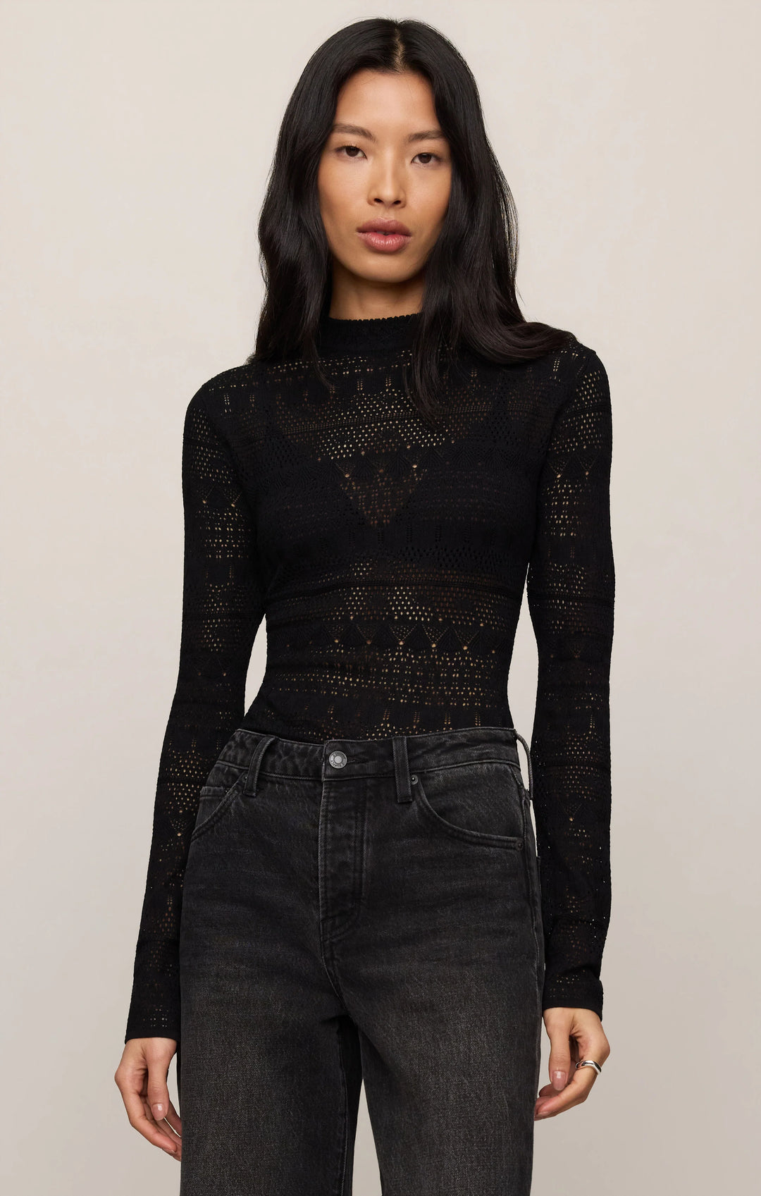 Z-Supply Women's Avery Sweater Top - Black - Sun Diego Boardshop