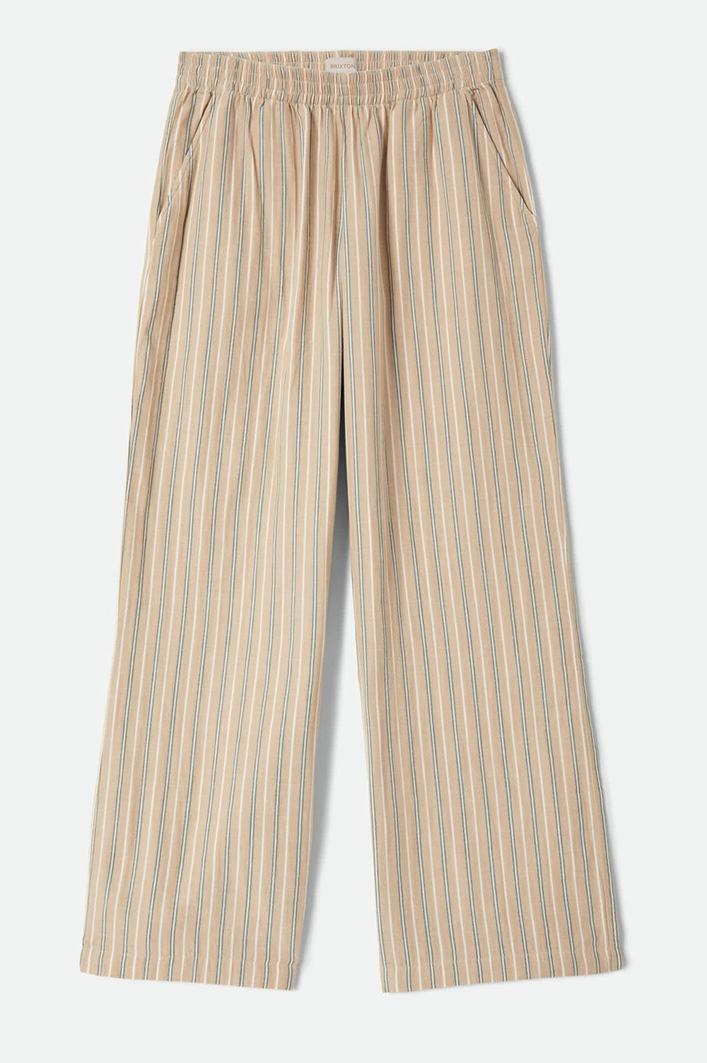 Brixton Women's Lounge Pant - Sand Stripe - Sun Diego Boardshop