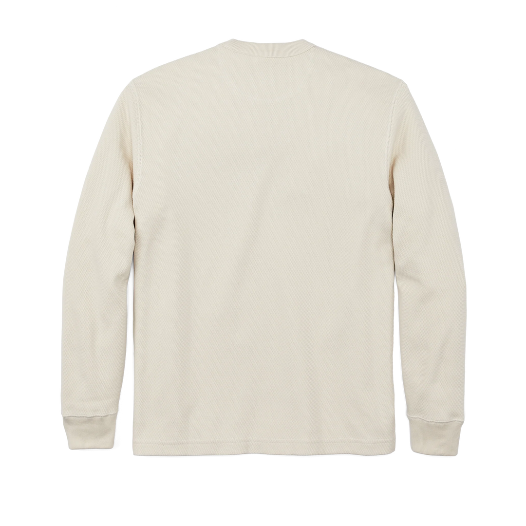 Filson Men's Waffle Knit Thermal Crewneck - Sand - Sun Diego Boardshop
