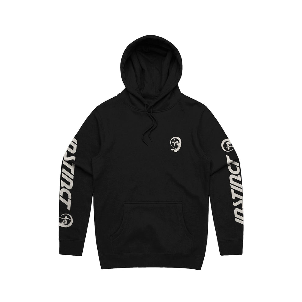 Instinct Slanted Hoodie - Black - Sun Diego Boardshop