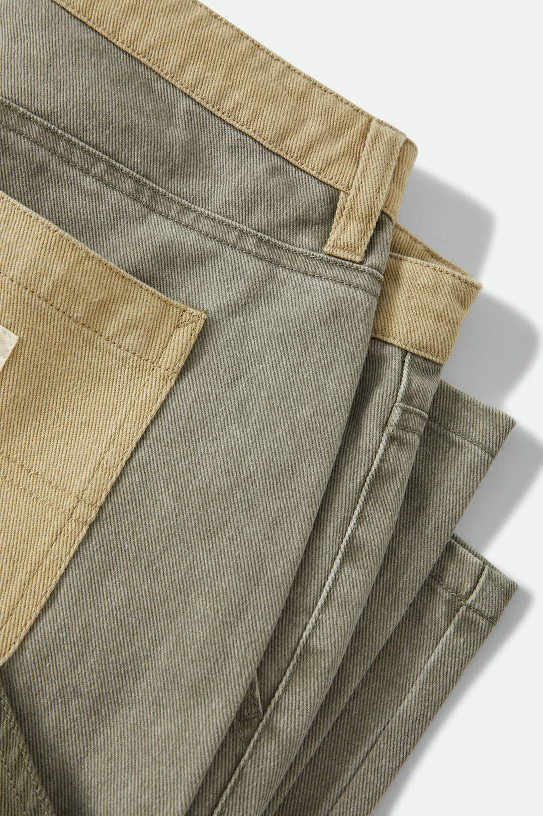 Brixton Women's Essex Patchwork Painter Pant - Vintage Olive Patchwork - Sun Diego Boardshop