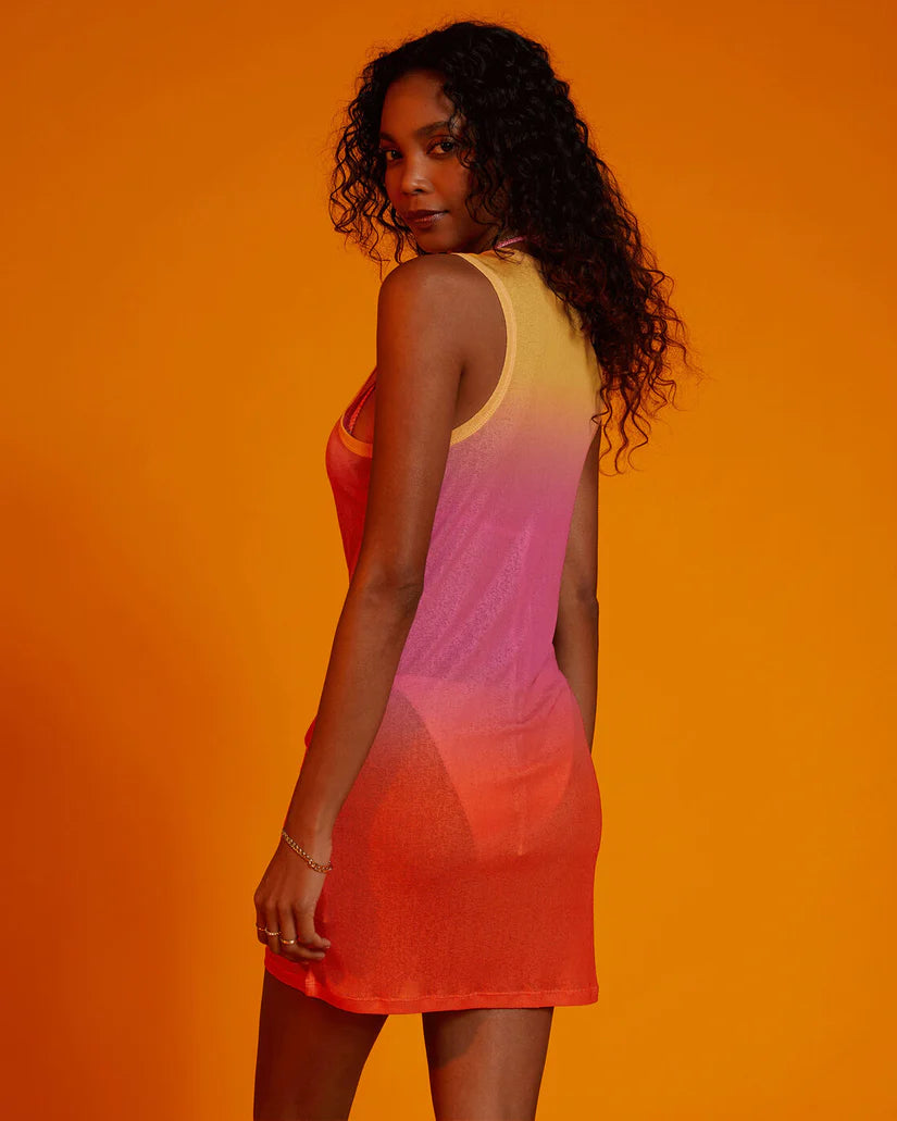 Billabong Ocaso Tank Dress - CORAL CRAZE - Sun Diego Boardshop