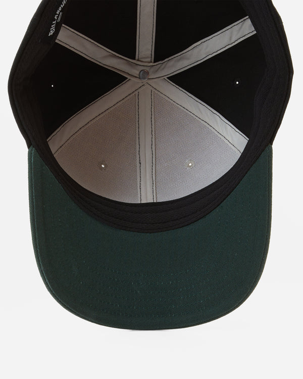 Billabong Walled Snapback Hat - Black/Tan - Sun Diego Boardshop