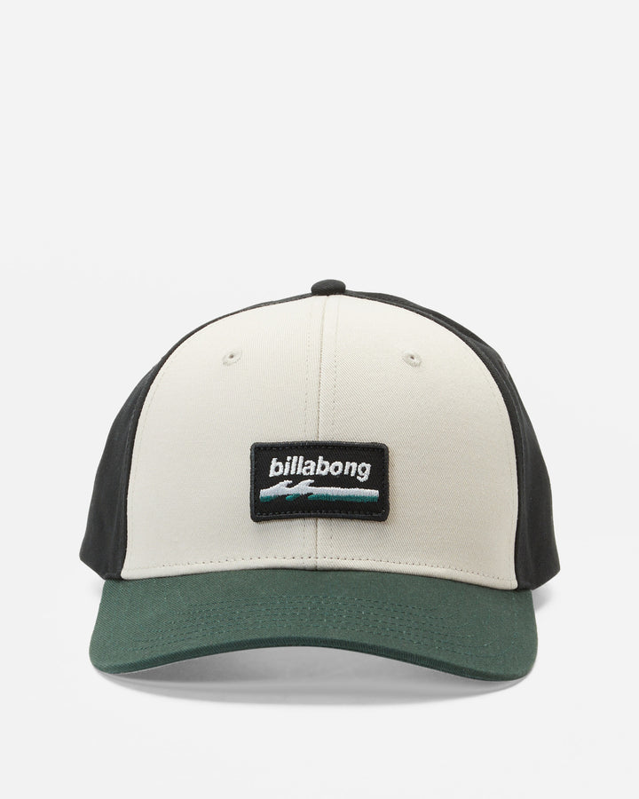 Billabong Walled Snapback Hat - Black/Tan - Sun Diego Boardshop