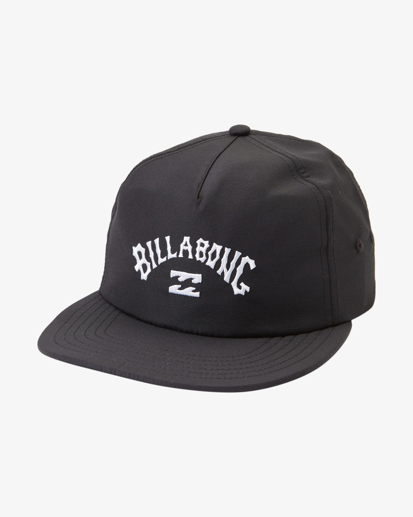 Billabong Arch Team Snapback Hat - BLACK - Sun Diego Boardshop