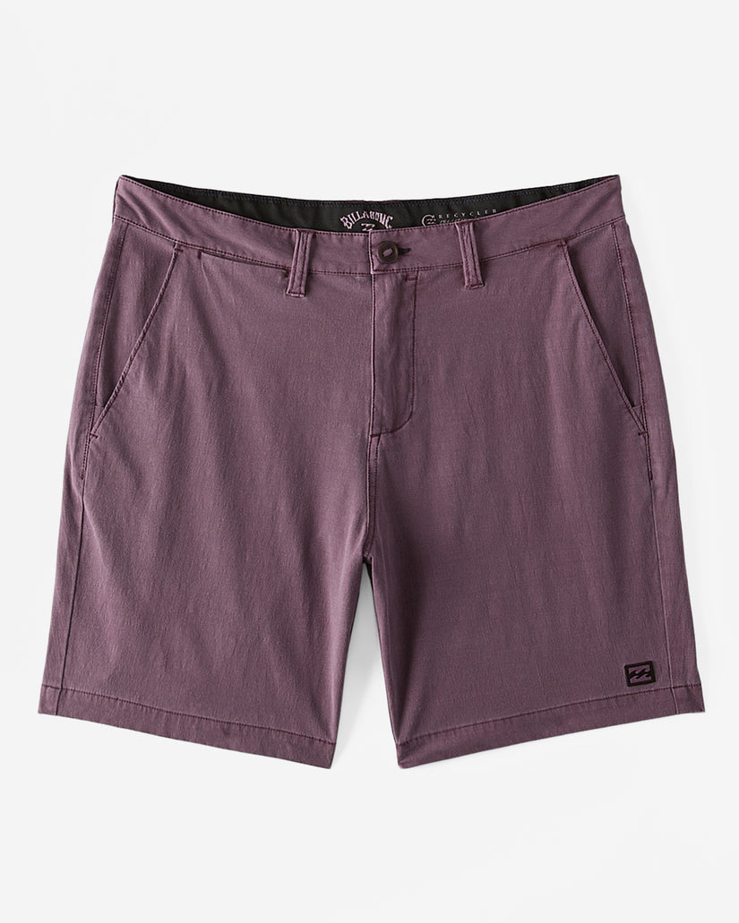 Billabong Crossfire Wave Washed 18" Hybrid Submersible Shorts - KALAMATA - Sun Diego Boardshop