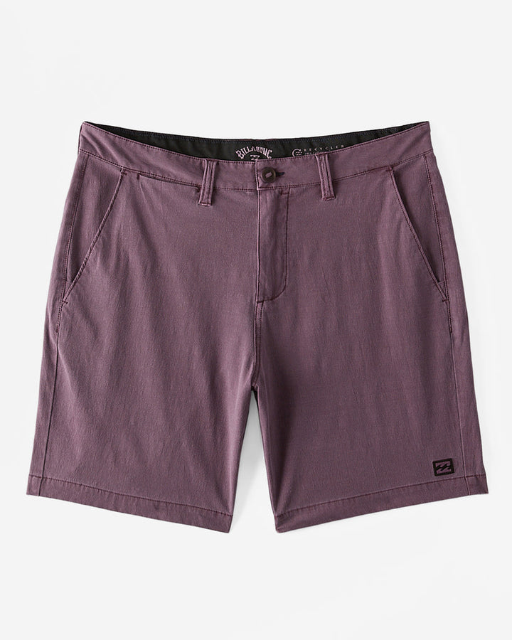 Billabong Crossfire Wave Washed 18" Hybrid Submersible Shorts - KALAMATA - Sun Diego Boardshop