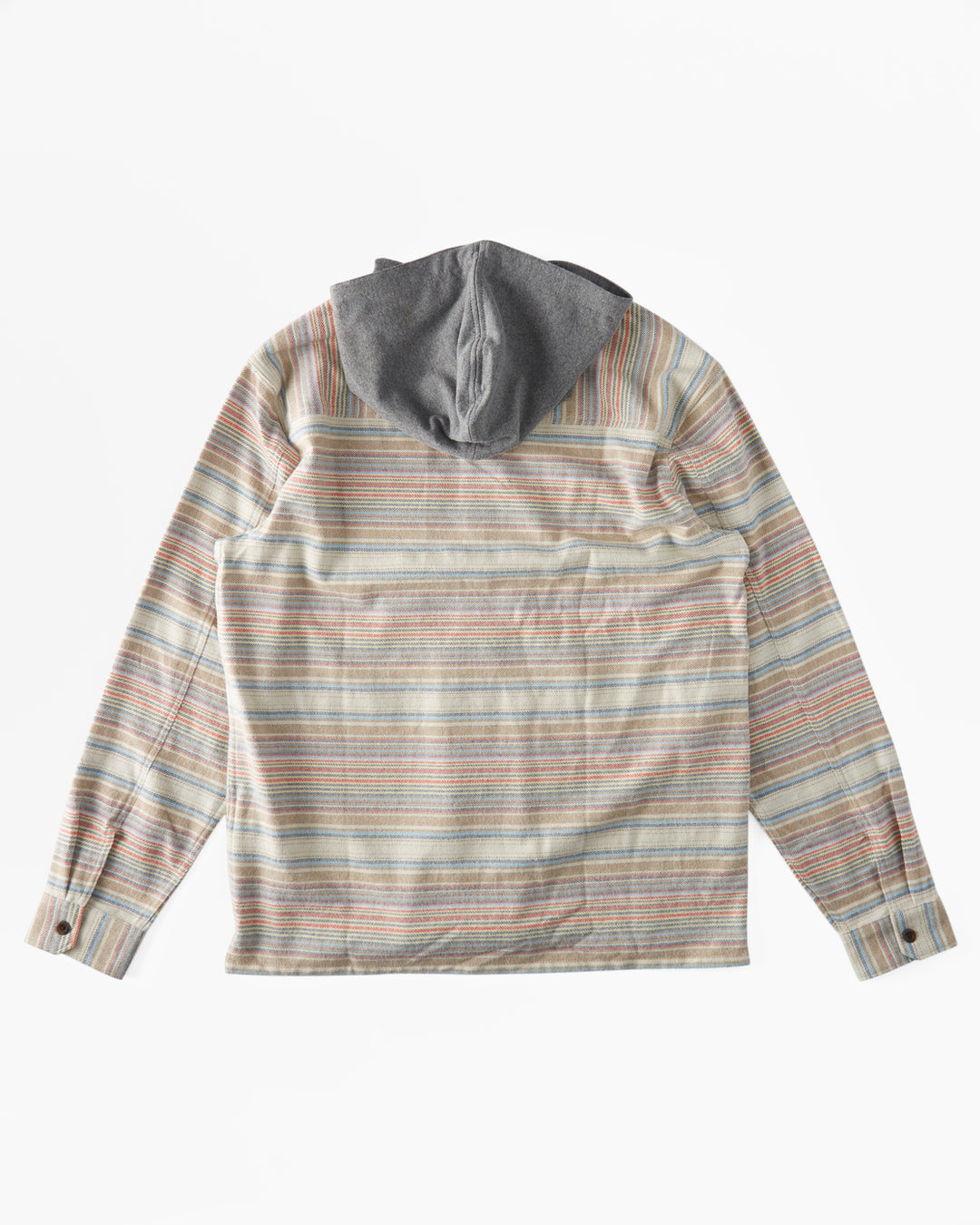 Billabong Baja Hooded Flannel Shirt - Oyster - Sun Diego Boardshop