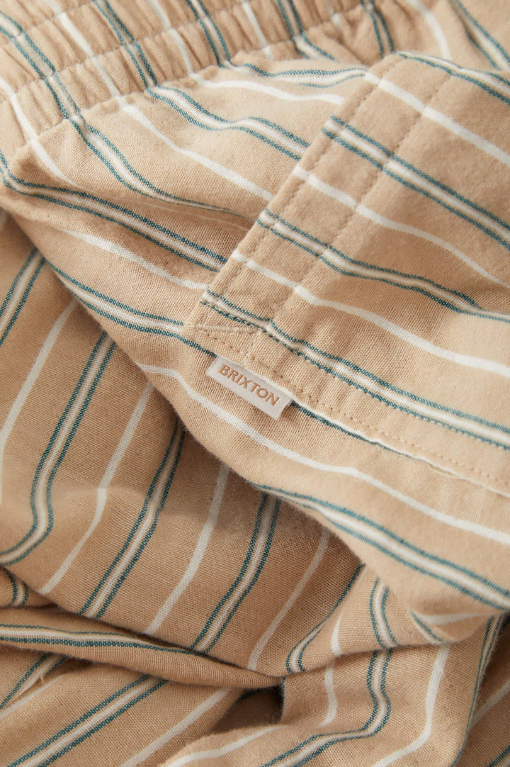 Brixton Women's Lounge Pant - Sand Stripe - Sun Diego Boardshop