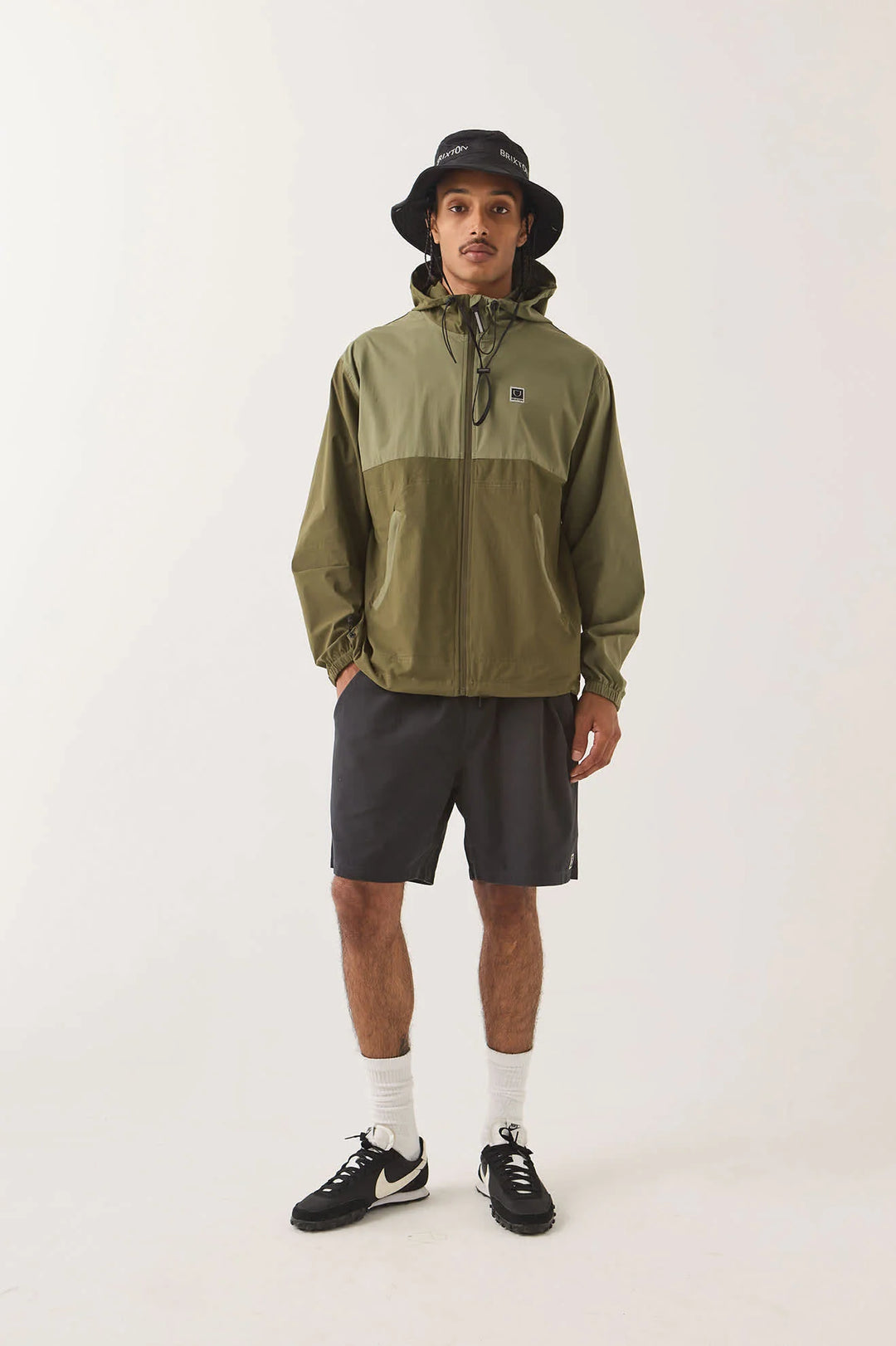 Brixton Men's Everyday Vintage Wash Short - Vintage Black - Sun Diego Boardshop