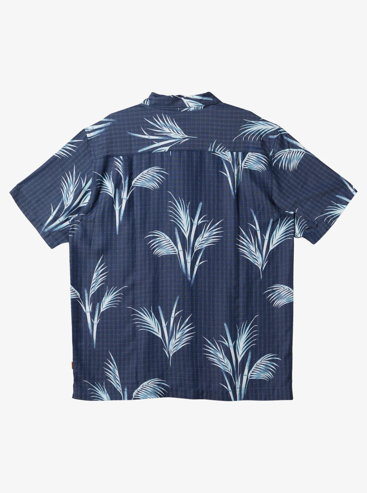 Quiksilver Waterman Skipped Out Woven Shirt - Estate Blue - Sun Diego Boardshop