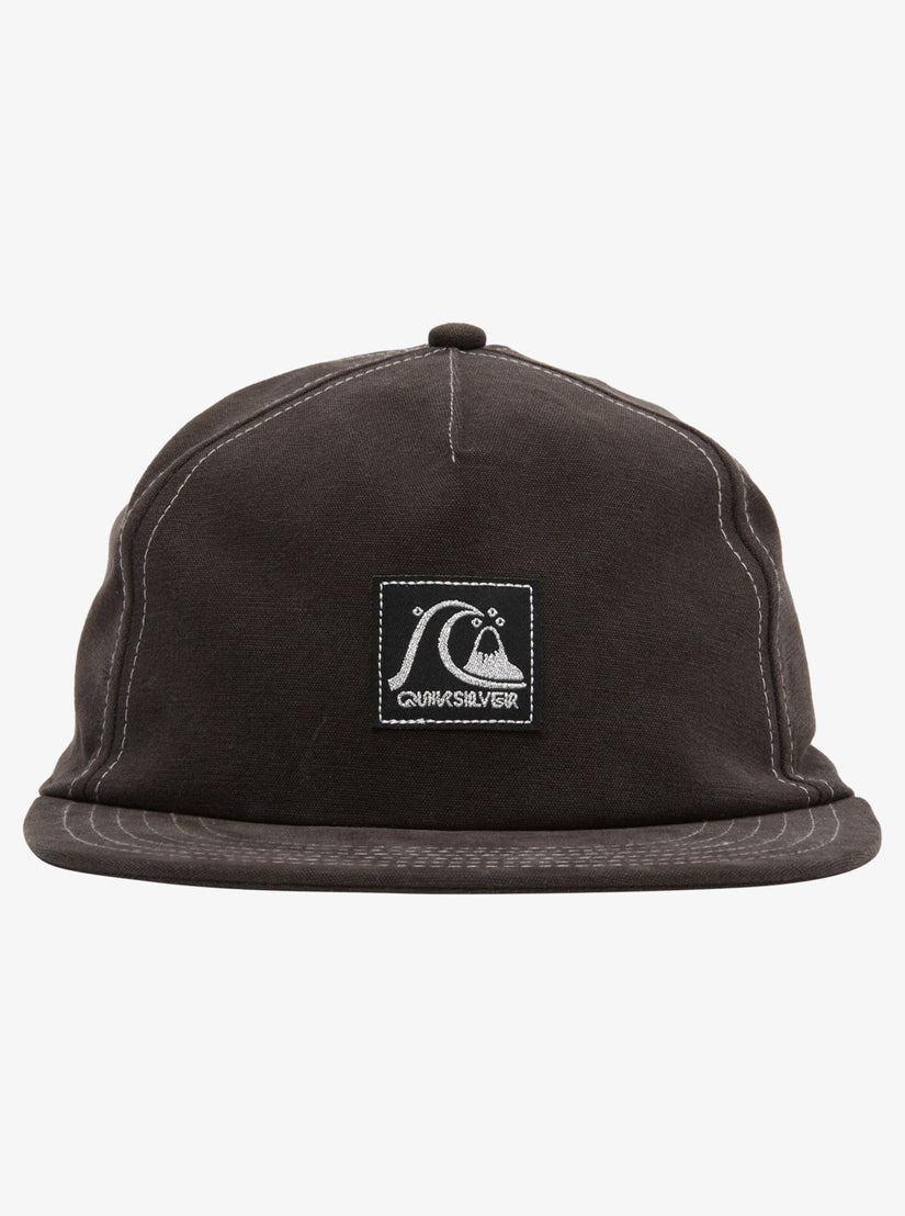 Quiksilver Heritage Cap Snapback Hat - Black - Sun Diego Boardshop