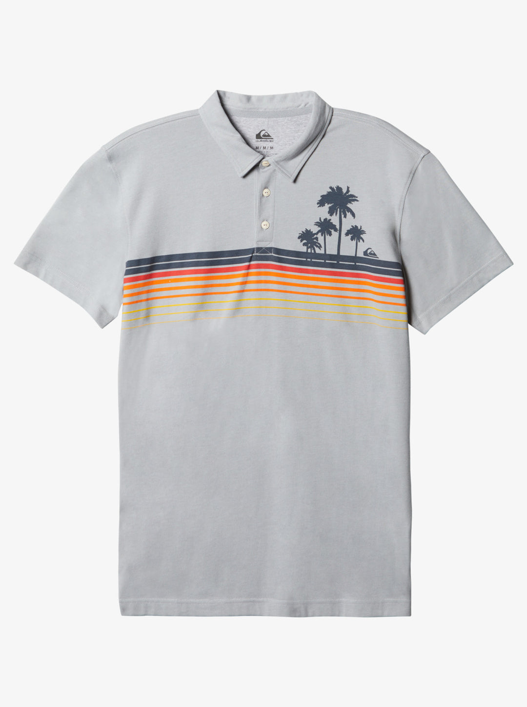 Quiksilver Short Sleeve Polo Shirt - Sleet - Sun Diego Boardshop