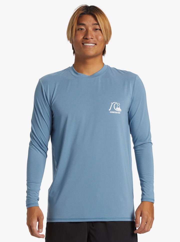 Quiksilver DNA Long Sleeve Surf Tee - BLUE SHADOW - Sun Diego Boardshop