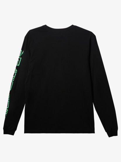 Quiksilver Omni Logo Long Sleeve T-Shirt - Black - Sun Diego Boardshop