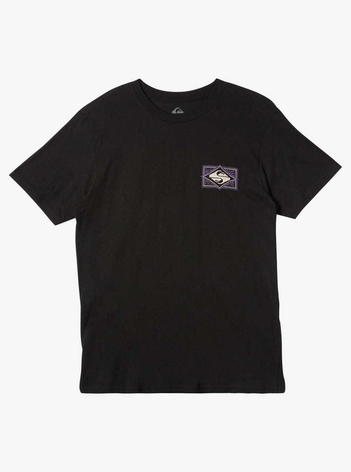 Quiksilver Black Flash T-Shirt - Black - Sun Diego Boardshop