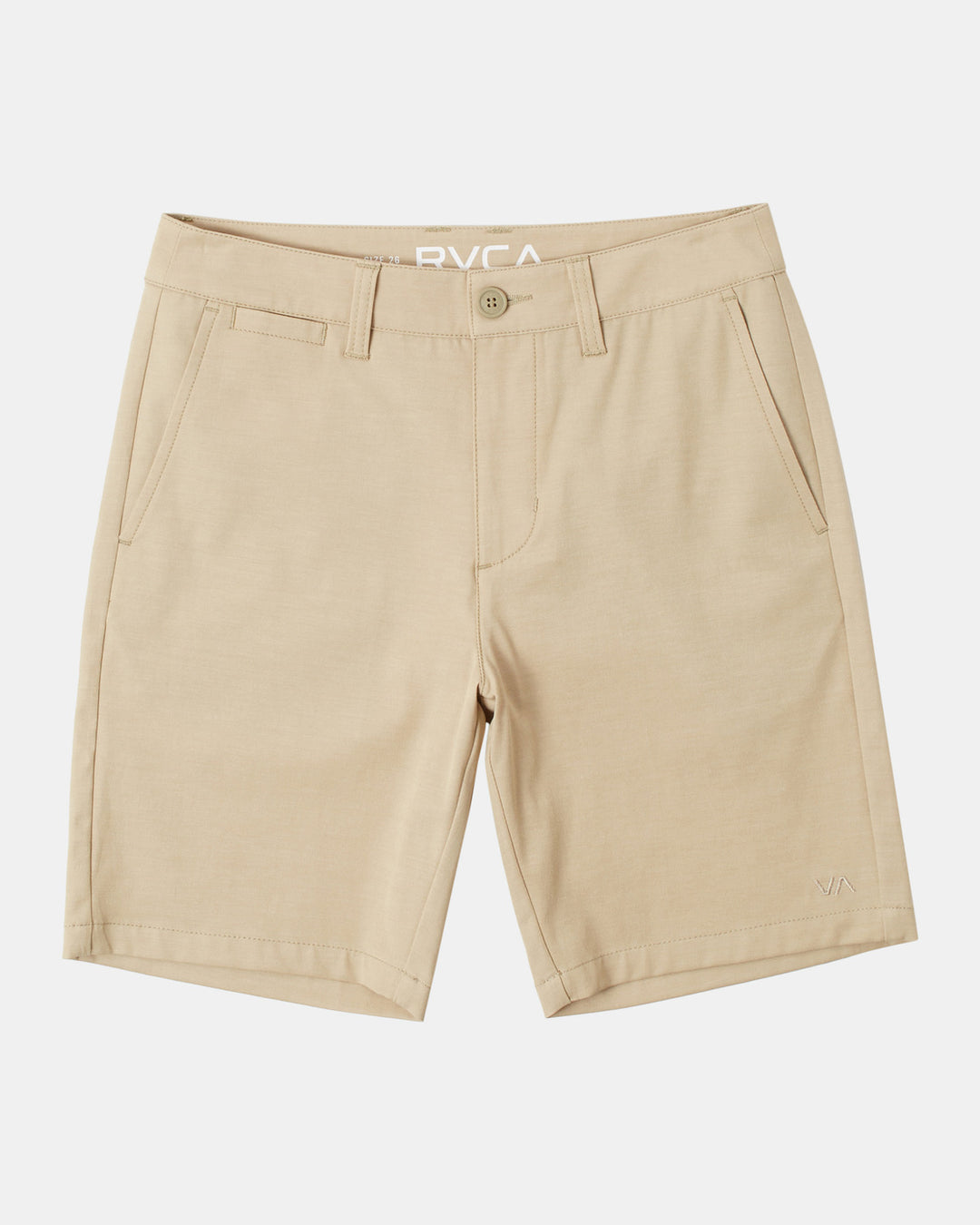RVCA Boy's Back In Hybrid 19" Shorts - Khaki - Sun Diego Boardshop