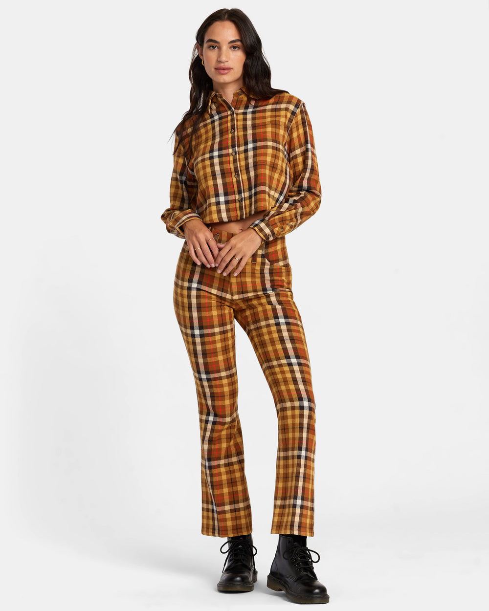 RVCA Kennedy Cropped Pants - Latte - Sun Diego Boardshop