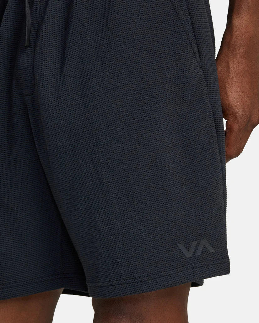 Rvca C-Able Waffle Knit Shorts - Black - Sun Diego Boardshop