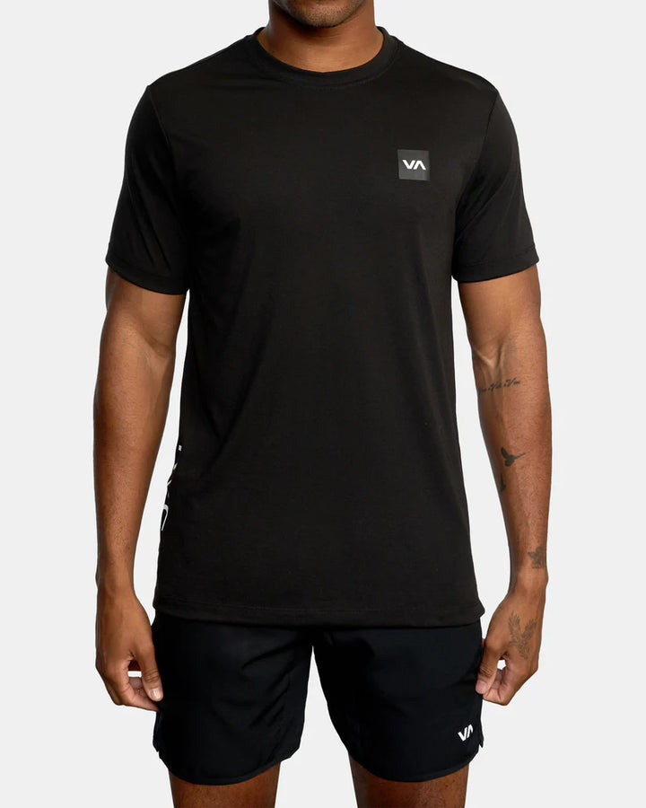 RVCA 2X TEE - BLACK - Sun Diego Boardshop