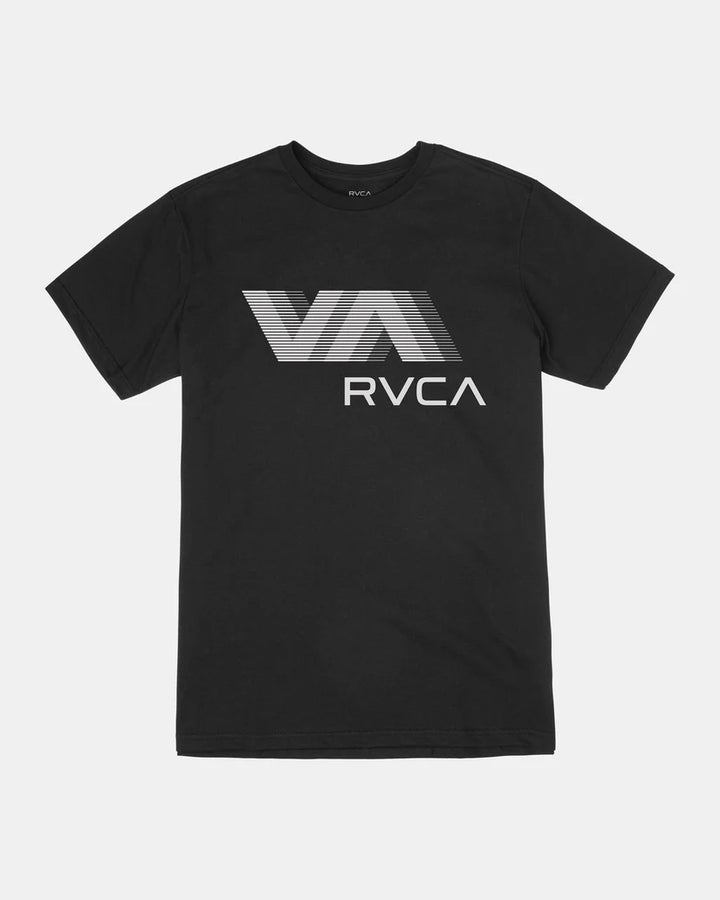 RVCA VA  BLUR TEE - BLACK - Sun Diego Boardshop