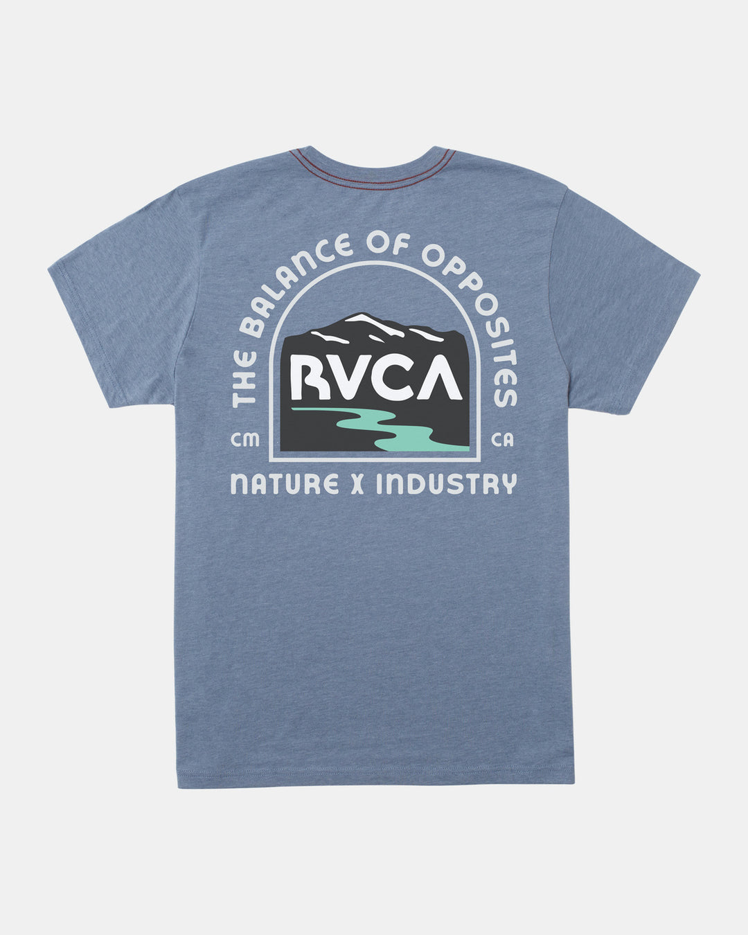 RVCA Vistas T-Shirt - Industrial Blue - Sun Diego Boardshop